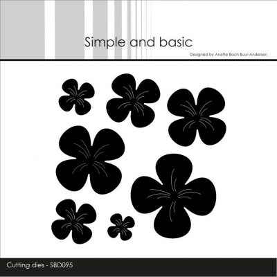 Simple and Basic die - Flowers - blomster design