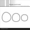 Simple and Basic die - Organic Shaped Holes cirkler shakerkort