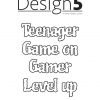 Design5 tekster favorit øjesten lækker venner teenager gamer levelup pewdiepie jacksepticeye wow worldofwarcraft diablo konfirmation herrekort