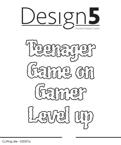 Design5 tekster favorit øjesten lækker venner teenager gamer levelup pewdiepie jacksepticeye wow worldofwarcraft diablo konfirmation herrekort