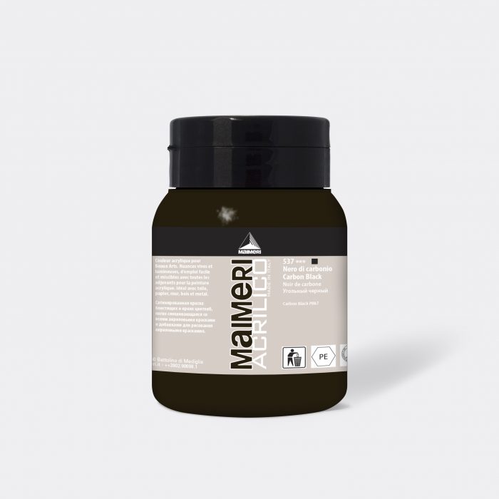 Maimeri 500ml akrylmaling stærk pigment