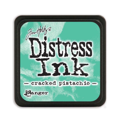 Distress Mini Ink Tim Holtz Cracked Pistachio mint turkis stempelsværte