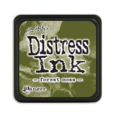 Distress Mini Ink Tim Holtz Forest Moss grøn stempelsværte