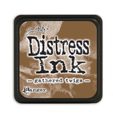 Distress Mini Ink Tim Holtz Gathered Twigs brun stempelsværte