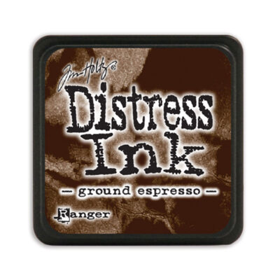 Distress Mini Ink Tim Holtz ground espresso brun stempelsværte kaffe