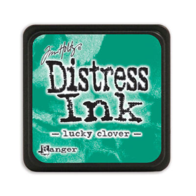 Distress Mini Ink Tim Holtz lucky clover grøn stempelsværte