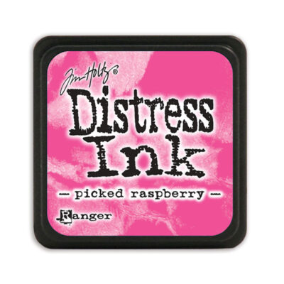 Distress Mini Ink Tim Holtz picked raspberry pink lyserød stempelsværte