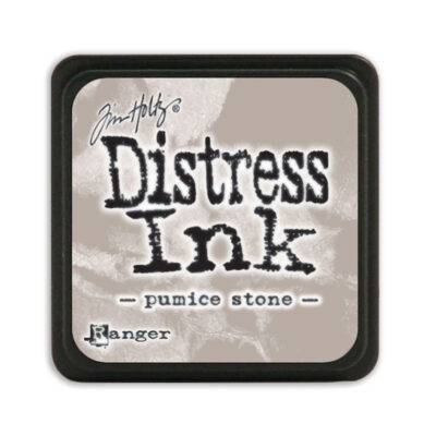 Distress Mini Ink Tim Holtz pumice stone grå stempelsværte