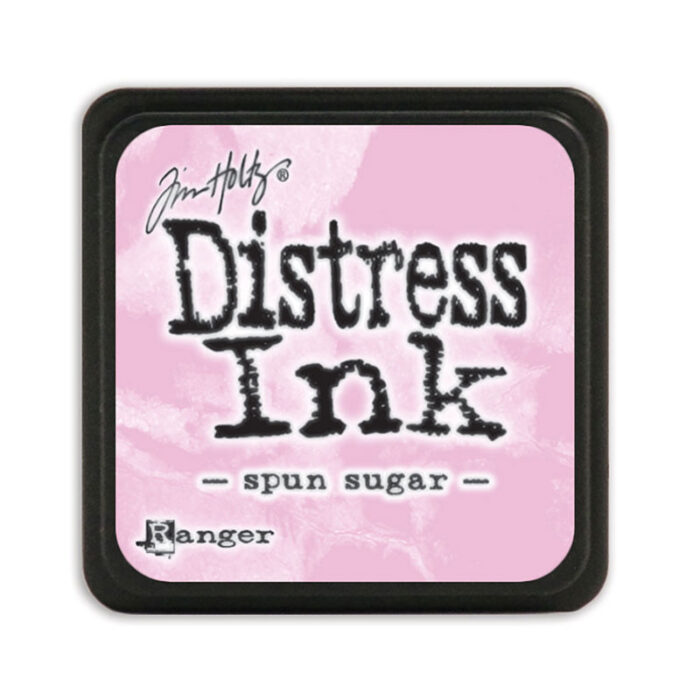 Distress Mini Ink Tim Holtz spun sugar lyserød stempelsværte