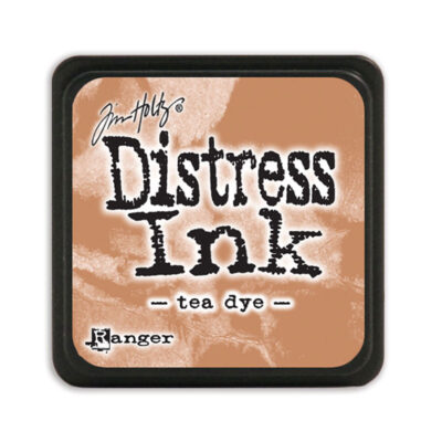Distress Mini Ink Tim Holtz tea dye brun stempelsværte