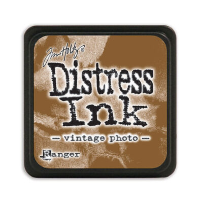 Distress Mini Ink Tim Holtz vintage photo brun stempelsværte