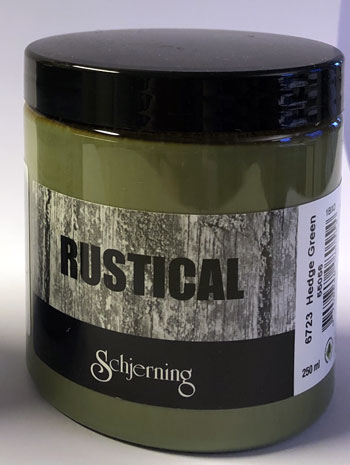 Rustical flot mat vandbaseret A-mærket Hedge Green maling