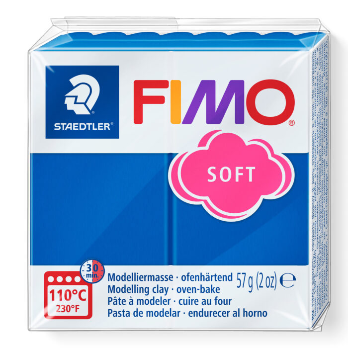 Staedtler FIMO soft Block 8020 57g mørkeblå ler