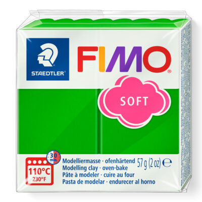 Staedtler FIMO soft Block 8020 57g græsgrøn ler