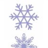 NHHD967 NHH Design die Snowflakes snefnug iskrystaller