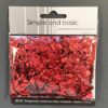 SBS109 Simple and Basic sequins Red rød pailetter