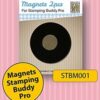 STBM001 Nellie Snellen Magnet stamping buddy stempelplatform