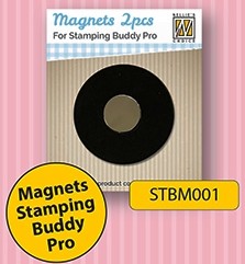 STBM001 Nellie Snellen Magnet stamping buddy stempelplatform