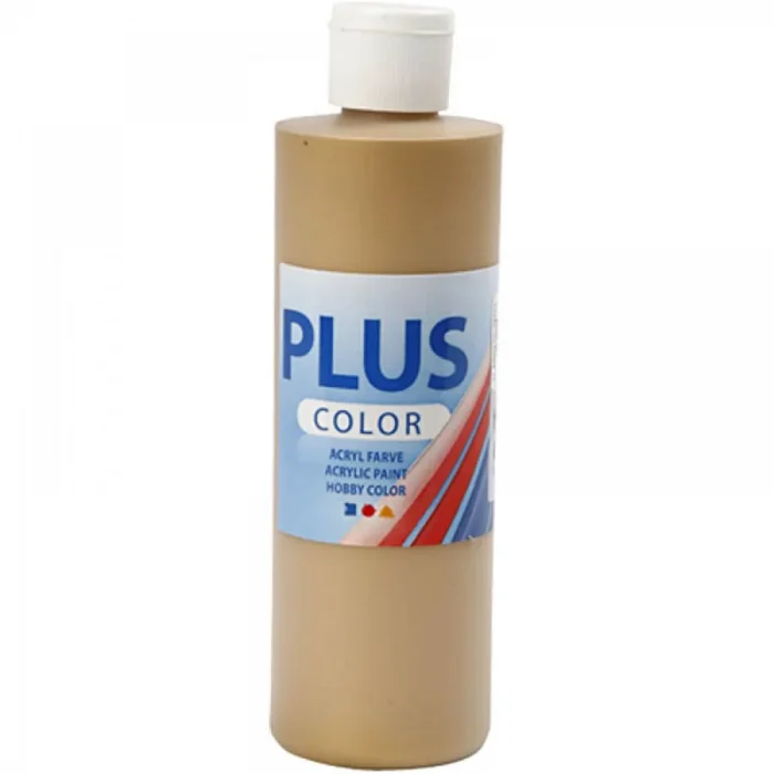 Plus color maling 250 ml guld gold