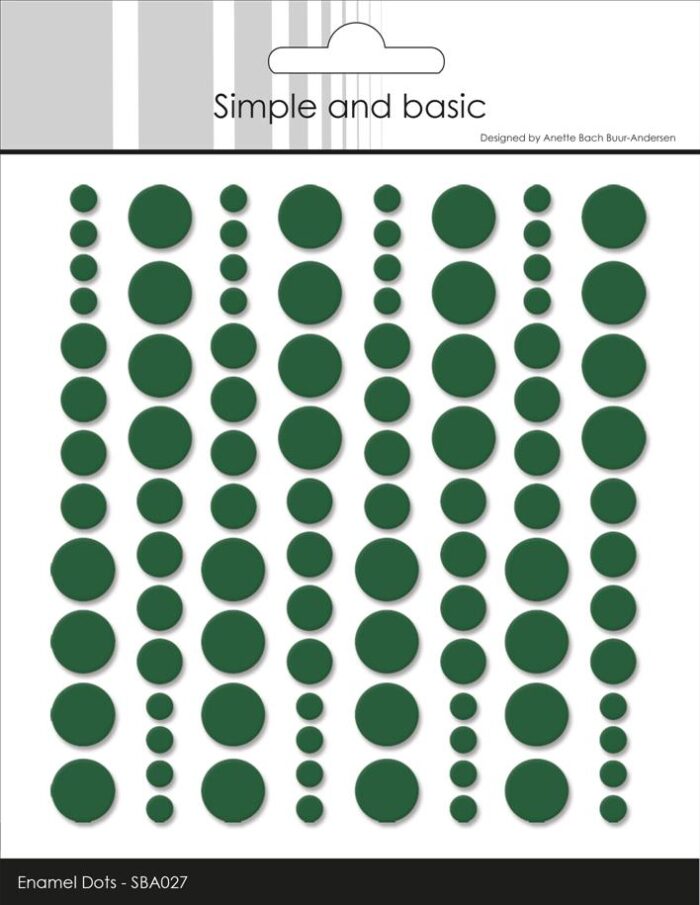 601227-simple-and-basic-enamel-dots-forest-green-96-pcs-sba027