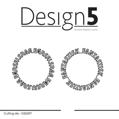011097-design5-dies-circledies-fodselsdag-fantastisk-d5d097 cirkulær cirkulære dies