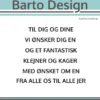 131530 Barto Design Juletekster