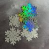 SBD244 Simple and Basic die XL Snowflakes snefnug iskrystaller