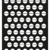 D5S034 Design5 Stencil Large Dots skabelon store prikker polkaprikker