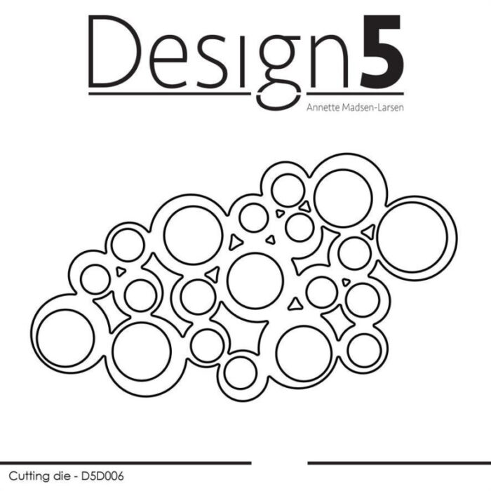 Design5 - Circles - D5D006 cirkel cirkler baggrund dies bobler kugler