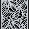 185070/0307 CraftEmotions Stencil Background Skeleton Leaves skeletblade