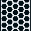 185070/4430 CraftEmotions Stencil Hexagon bikuber bikubemønster sekskant