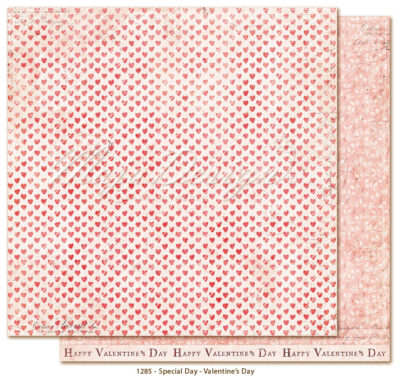 Maja design 1285-Special-day-Valentine's-day-w-ds hjerter rød
