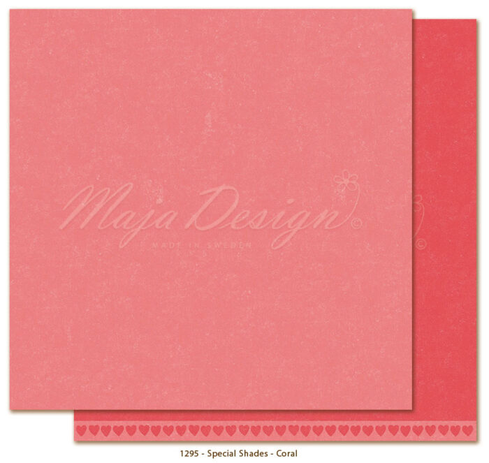 Maja design 1295-Special-shades-Coral-w-ds koral rød