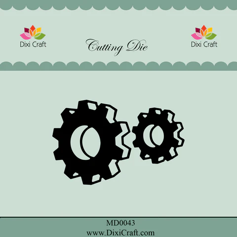 MD0043 Dixi Craft die 3D Gears tandhjul