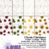 NHHP729 NHH Paperpad 10x21 Classic Christmas Slimcard julekarton julepapir