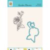 Nellie Snellen Diecut & Clear Stamp Sets Flowers Series Dahlia blomster
