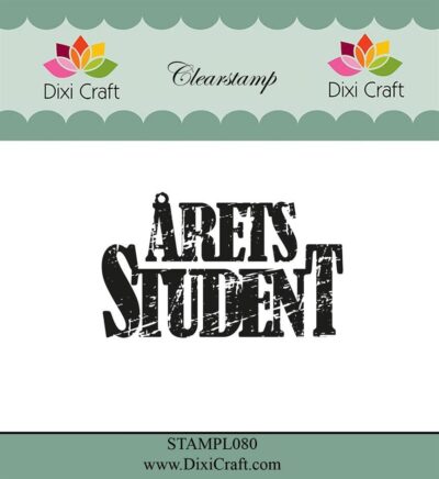 STAMPL080 Dixi Craft clearstamp Årets Student studenterhue