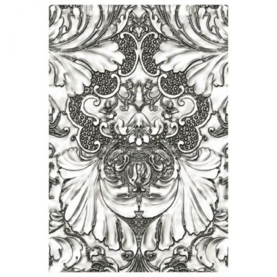 665733 Sizzix Tim Holtz Embossing Folder Damask brokade