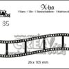 CLXtra35 Crealies die Curved Filmstrip Small filmrulle biograf