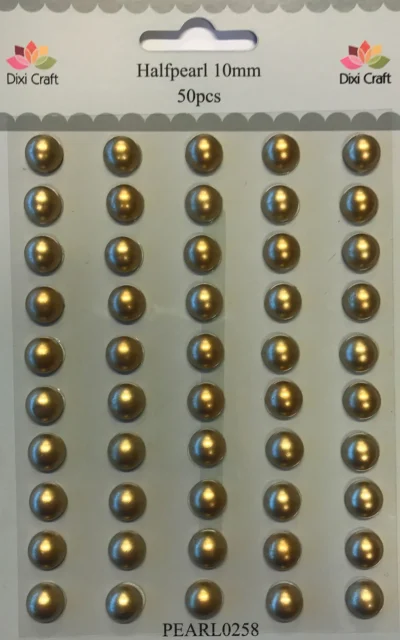 pearl0258 guld halvperler 10 mm