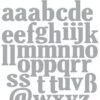 115633-0502 CraftEmotions die Lowercase Alphabet alfabet