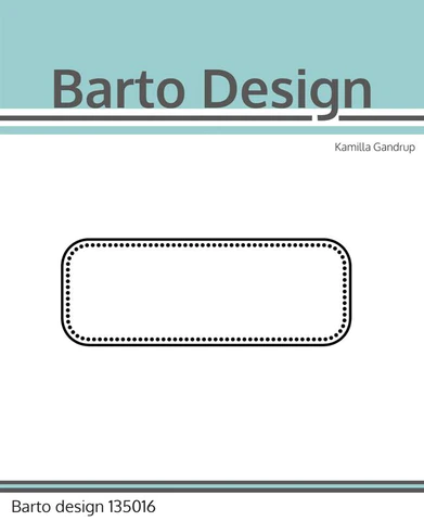 135016 Barto Design die Banner prikket kant