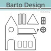 135019 Barto Design die Church kirke kors