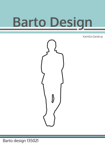 135021 Barto Design die Boy dreng silhuette konfirmand konfirmation