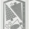 1673 Elizabeth Craft Designs dies Planner Essentials 12 Arrow Page & Trees juletræer stjerner