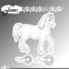 by-lene-clearstamp-horse-bls1229 Hest priser emblemer rossetter præmier