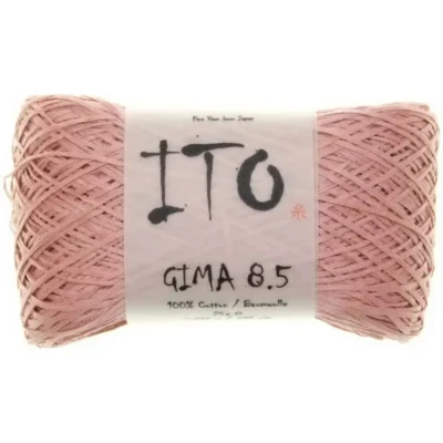 Ito Gima 8.5 Krøllet garn Smokie pink 002 støvet lyserød