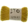 Ito Gima 8.5 yard Krøllet garn Mustard gul grøn karry 404