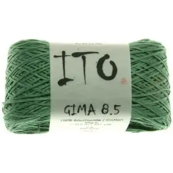 Ito Gima 8.5 yard Krøllet garn Mint grøn 600