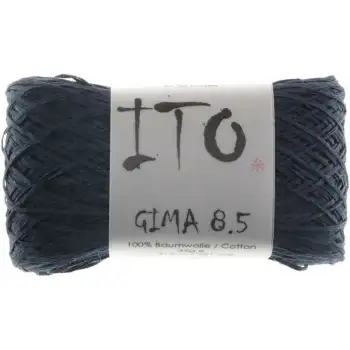 Ito Gima 8.5 yard Krøllet garn Navy blå mørk 625